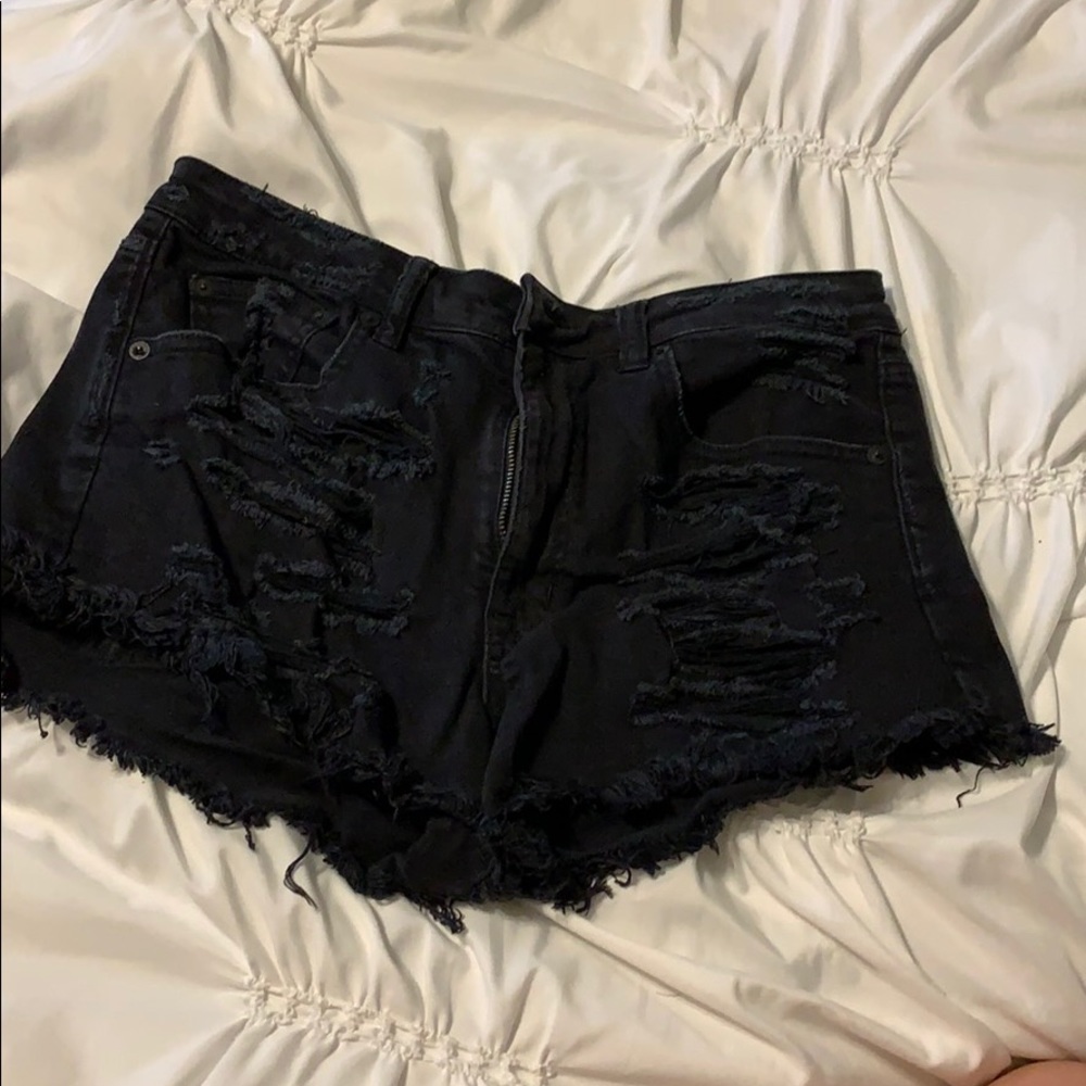 Women’s American eagle high rise jean shorts